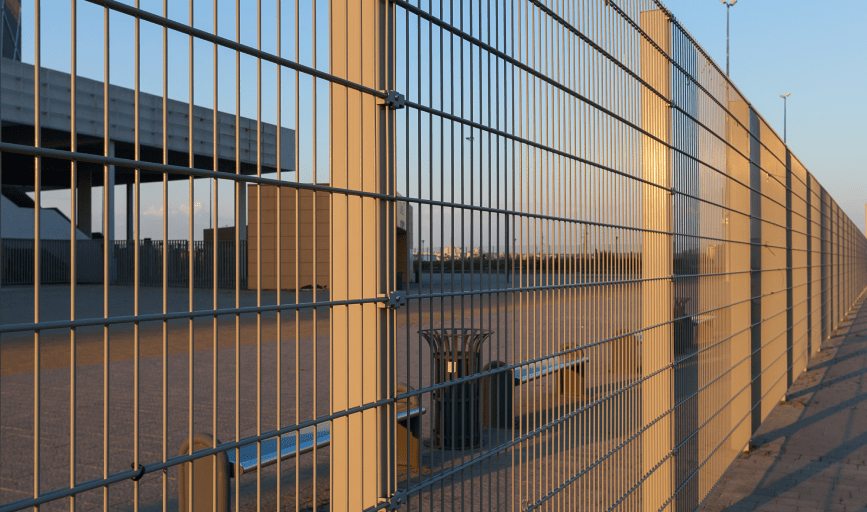 <p style="font-family: 'Poppins', sans-serif; font-weight: 700; font-size:24px;">COMMERCIAL FENCE SERVICES</p>